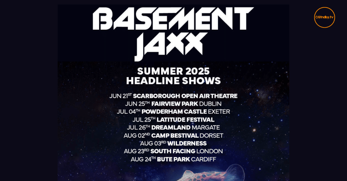 Basement Jaxx summer Tour
