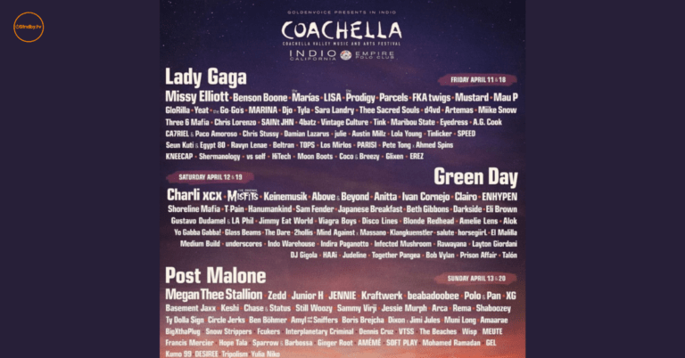 Coachella Line up