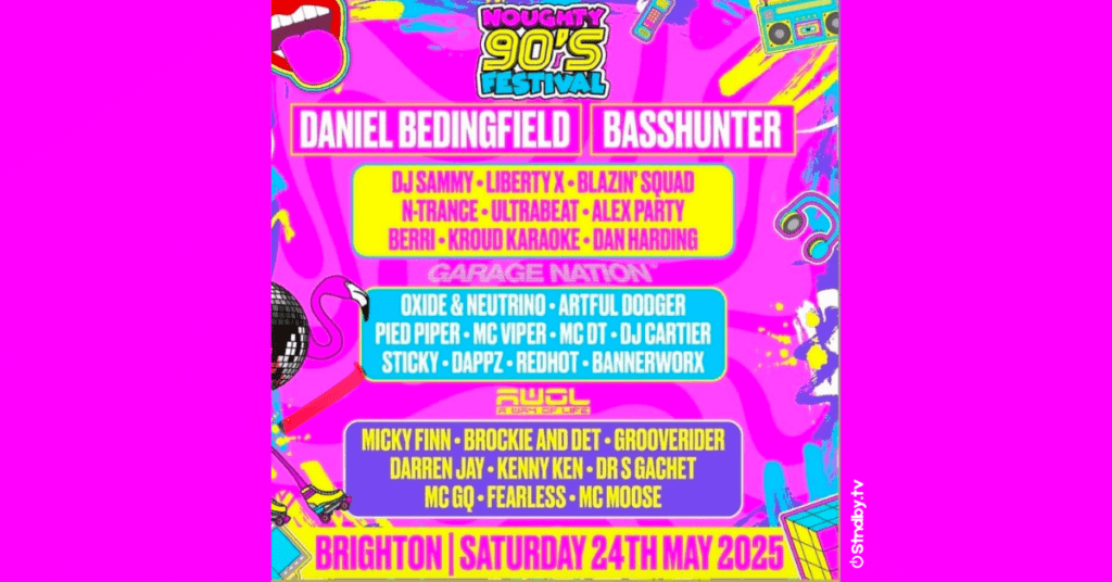 Naughty 90's poster