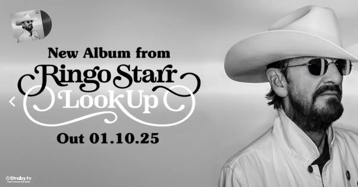 Ringo Starr Look up Album poster