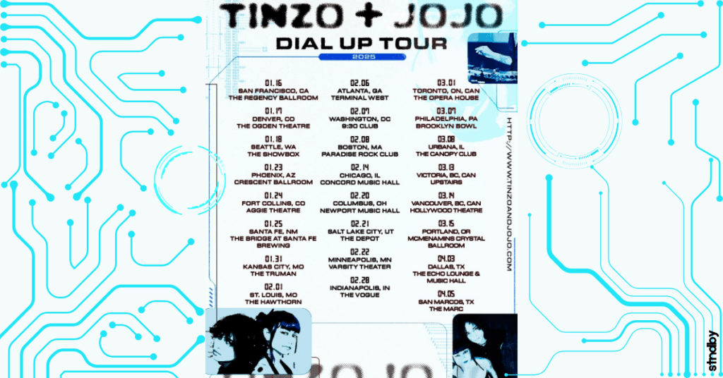 Tinzo + jojo tour dates