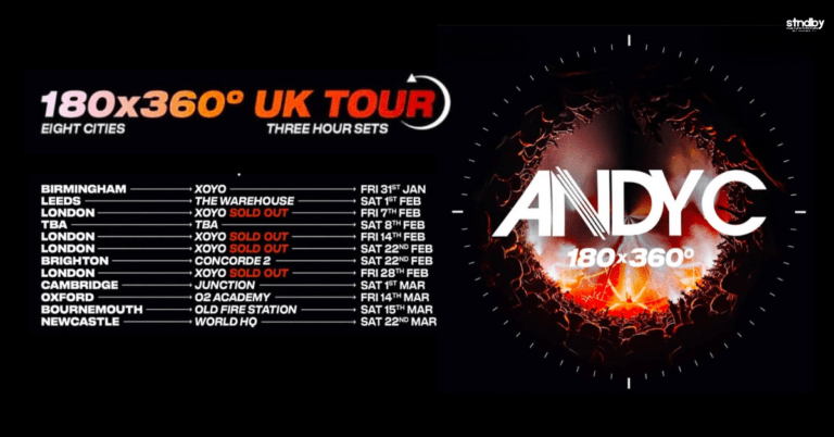 Andy C tour dates