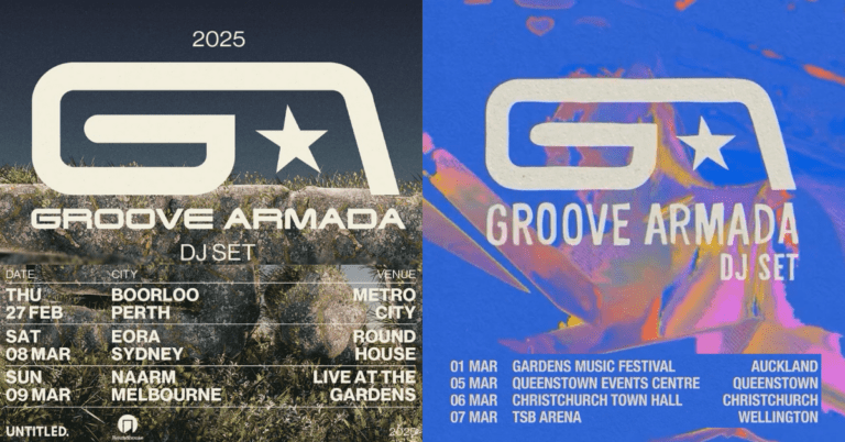 Tour dates for Groove Armada Tour