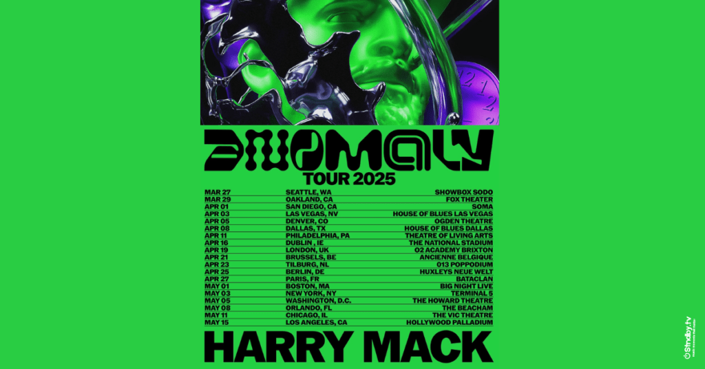 Harry Mack Us tour Poster