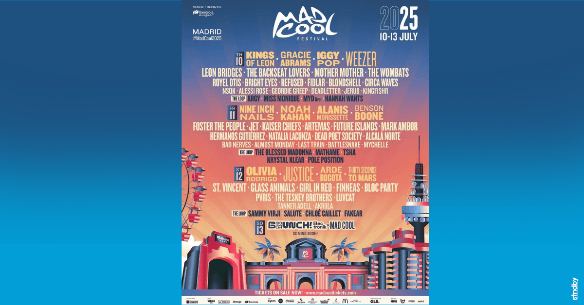 Mad Cool festival poster