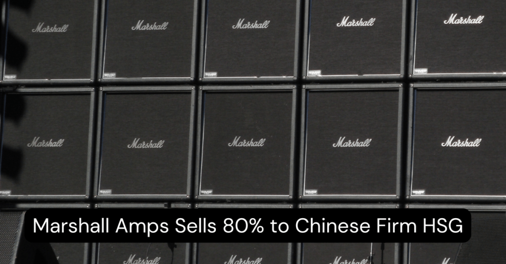 Marshall Amp stacks sell out