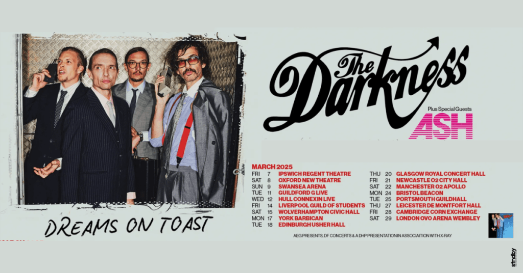 The Darkness, Dreams on Toast tour