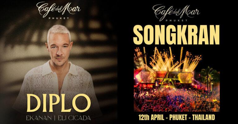 Diplo, Songkran in Phuket Thailand