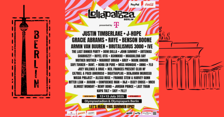 Lollapolloza Berlin Line up