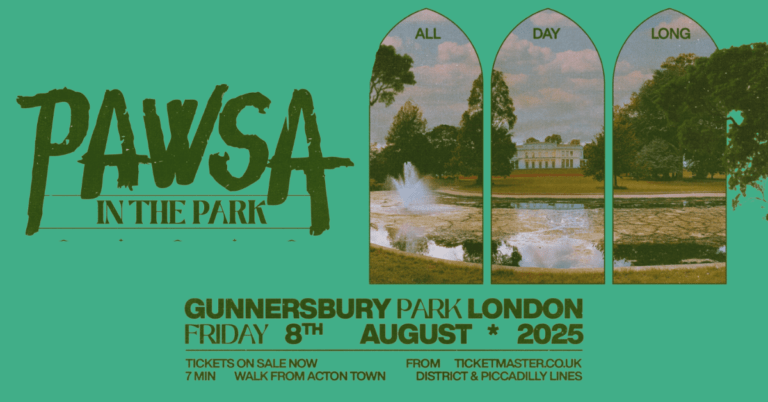 Pawsa London gig Poster