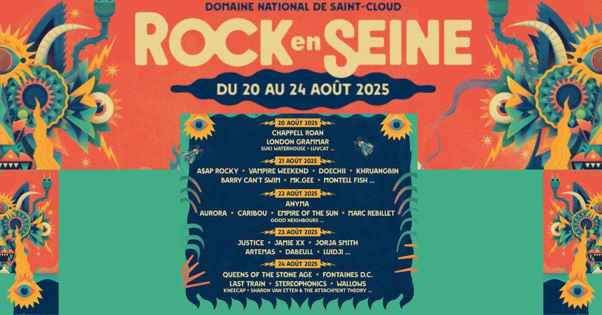 Rock en Seine Website poster
