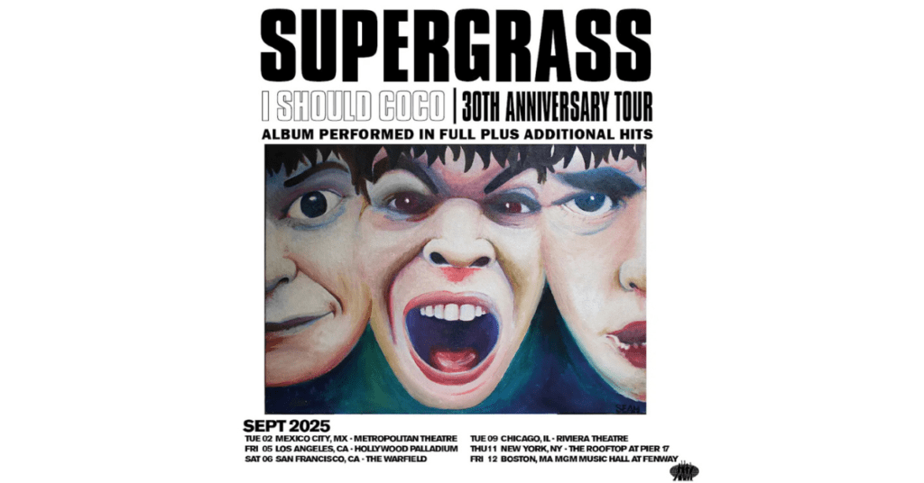 Supergrass us tour Picture