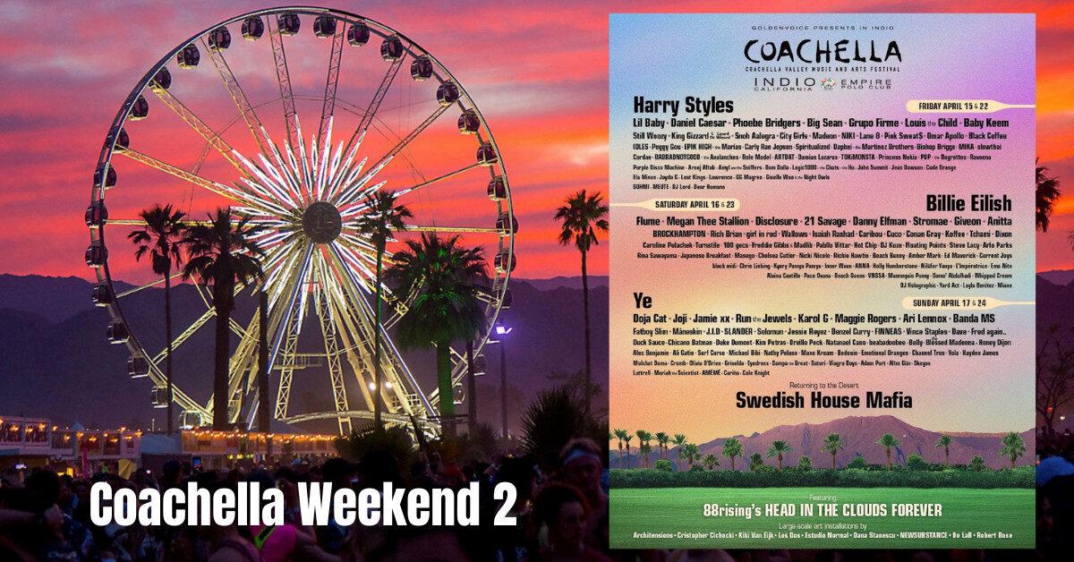 Coachella Live stream weekend 2