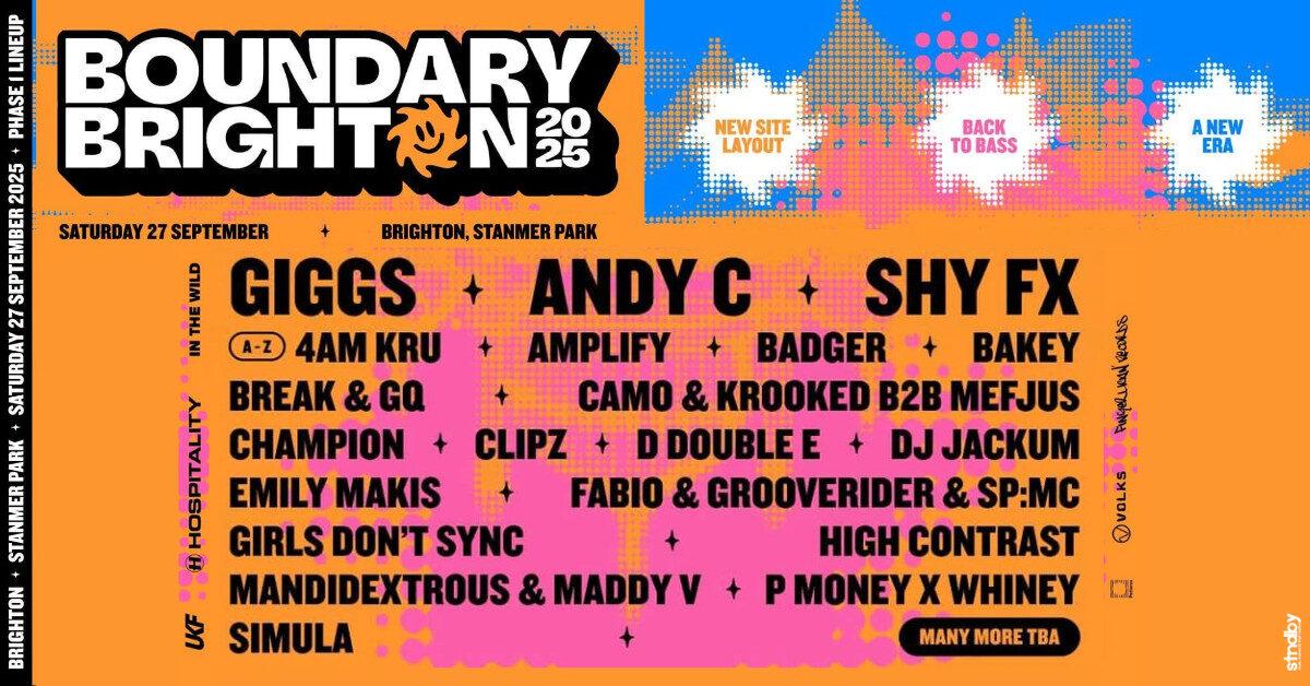 Boundary Festival Brighton 2025