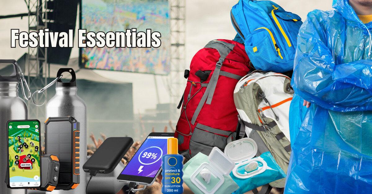 Festival Essentials Top 10 Tips