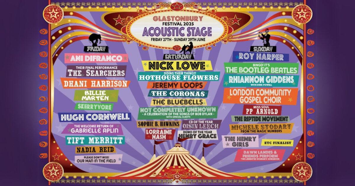 glastonbury acoustic stage