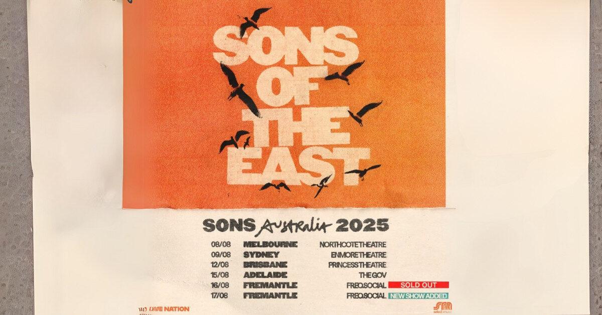 Sons Of East OZ Tour 2025