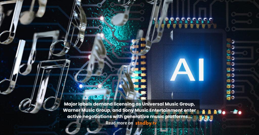 Major labels demand licensing deal