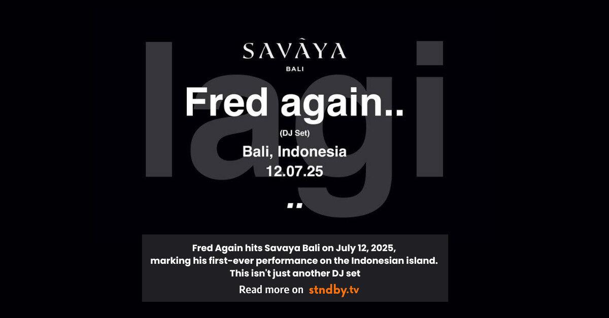 Fred Again.. In Bali