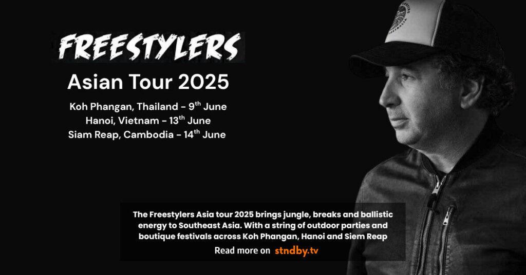 Freestylers Asian tour 2025