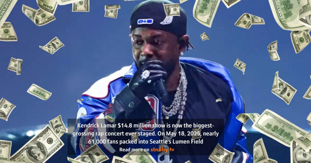 Kendrick Lamar show record