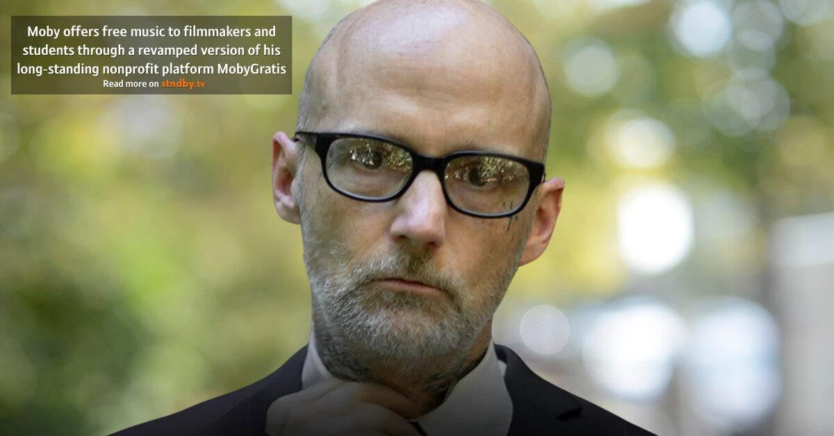 Moby Offers Free Music