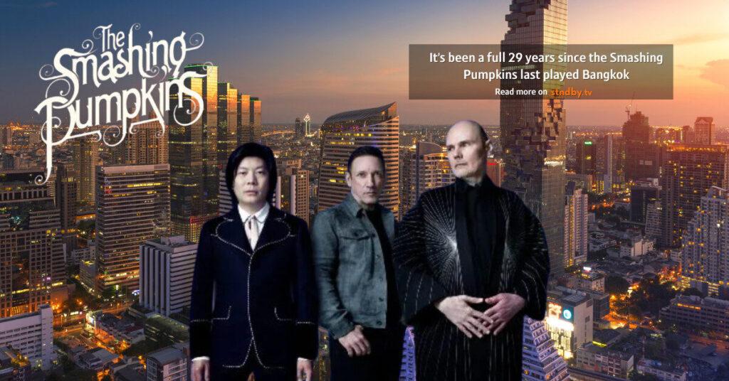 Smashing Pumpkins in Bangkok