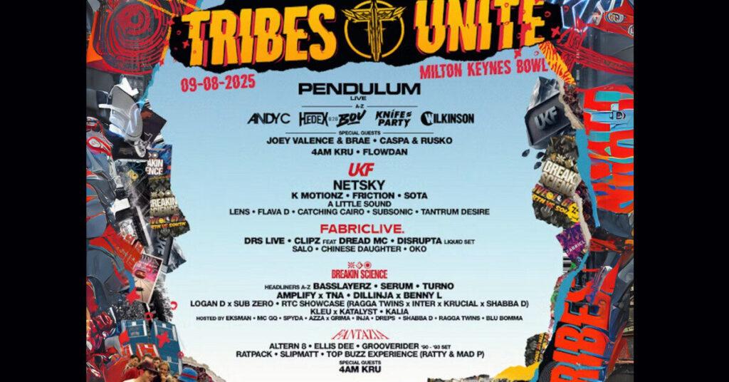 Tribes full line up