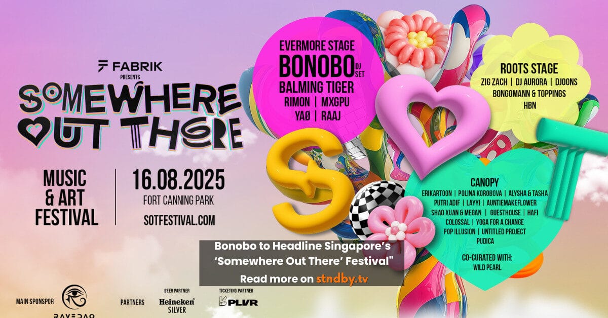 Bonobo at Somewhere out there Festival Singapore