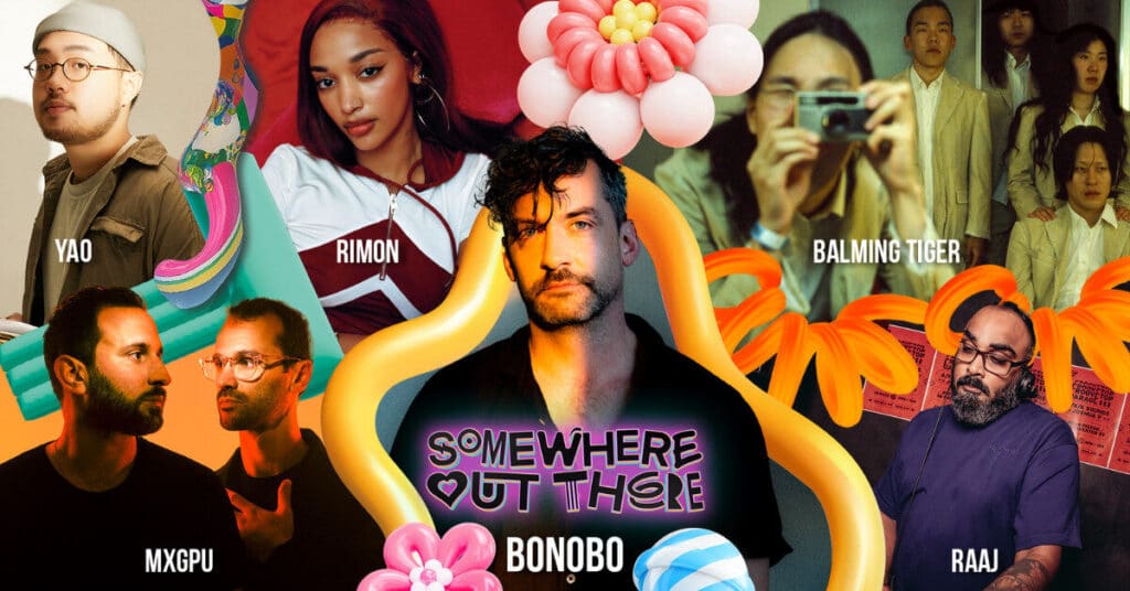 Bonobo Headlining Main stage
