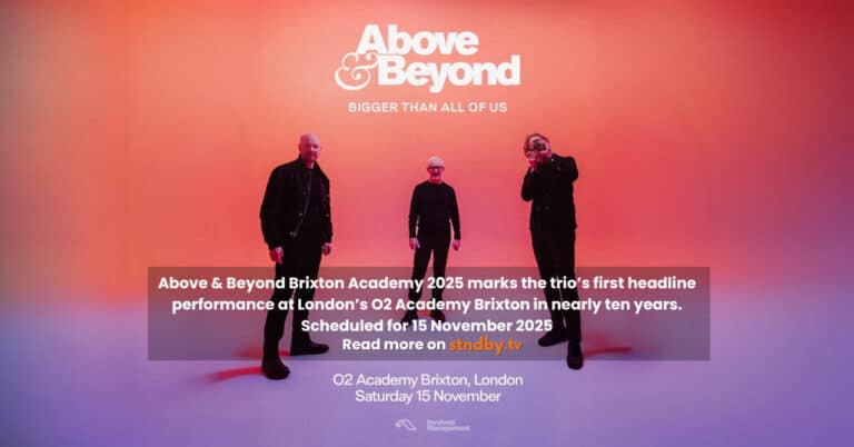 Above and beyond at Brixton