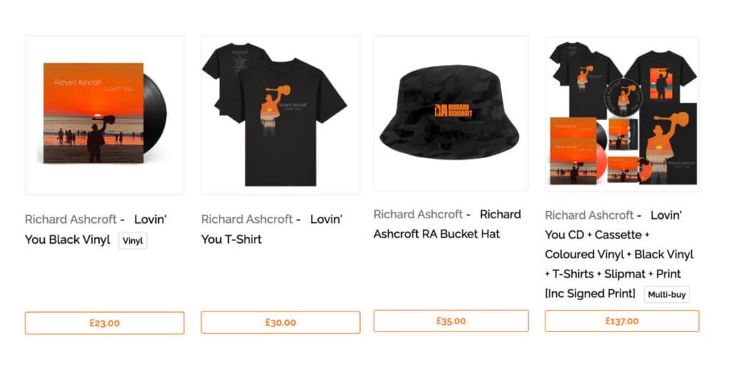 Merch affiliate link picture