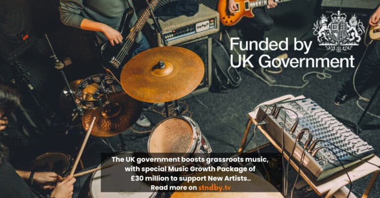 Uk Governement invest in Music