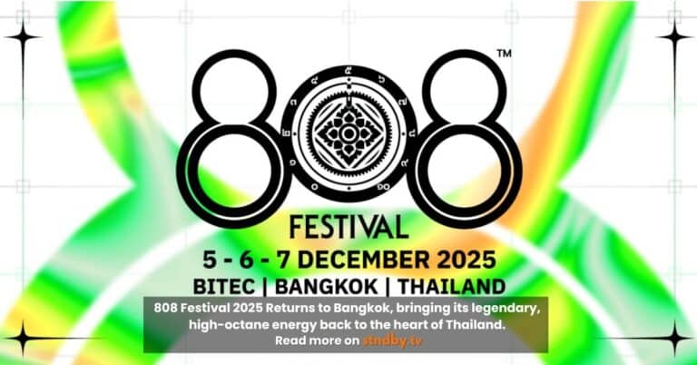 808 Festival 2026 Bangkok Thailand