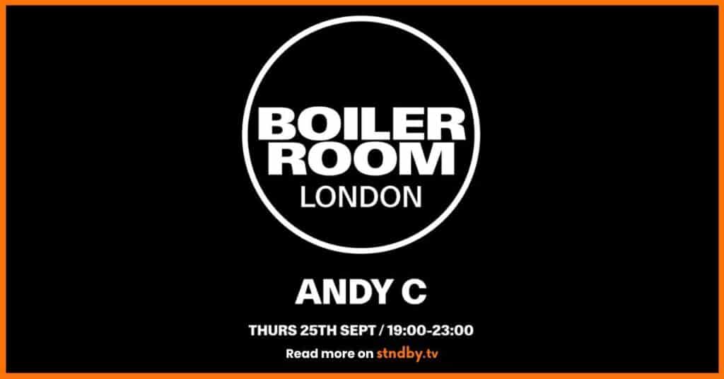 Andy C Boiler room Show
