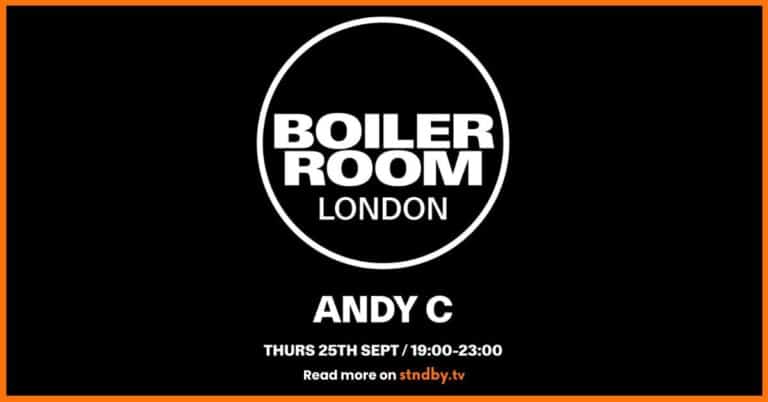 Andy C Boiler room Show