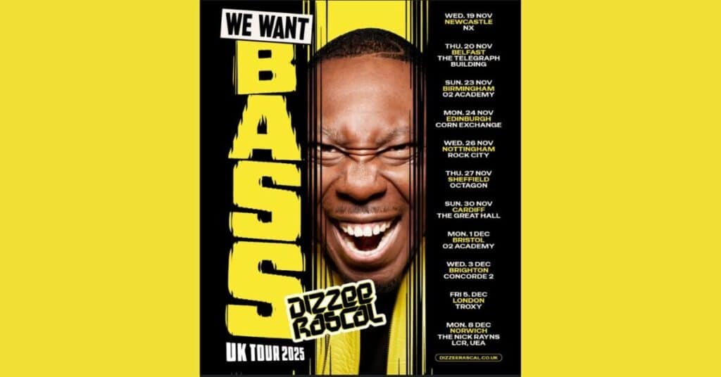 Dizzee Rasal UK Tour