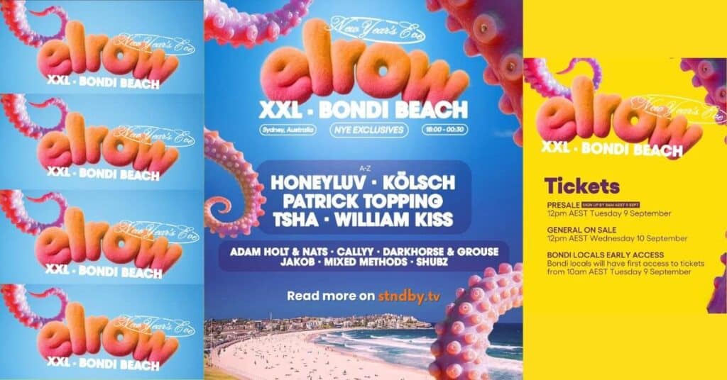Elrow NYE BONDI