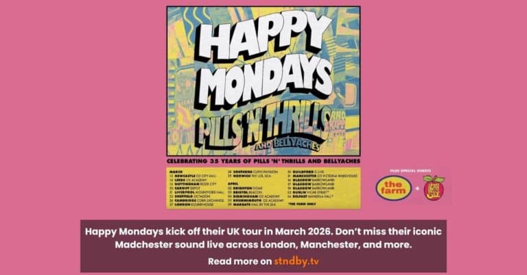 Happy Monday Uk Tour