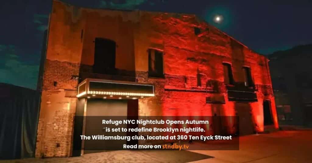 Refuge NYC Club to Open