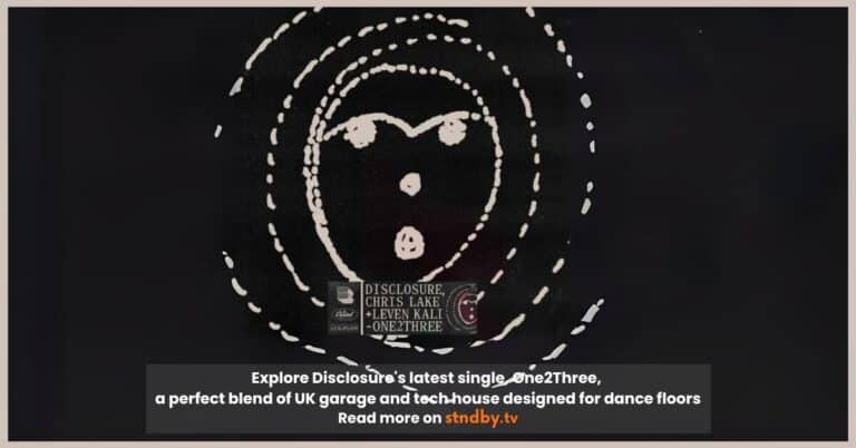 Disclosure new single cover