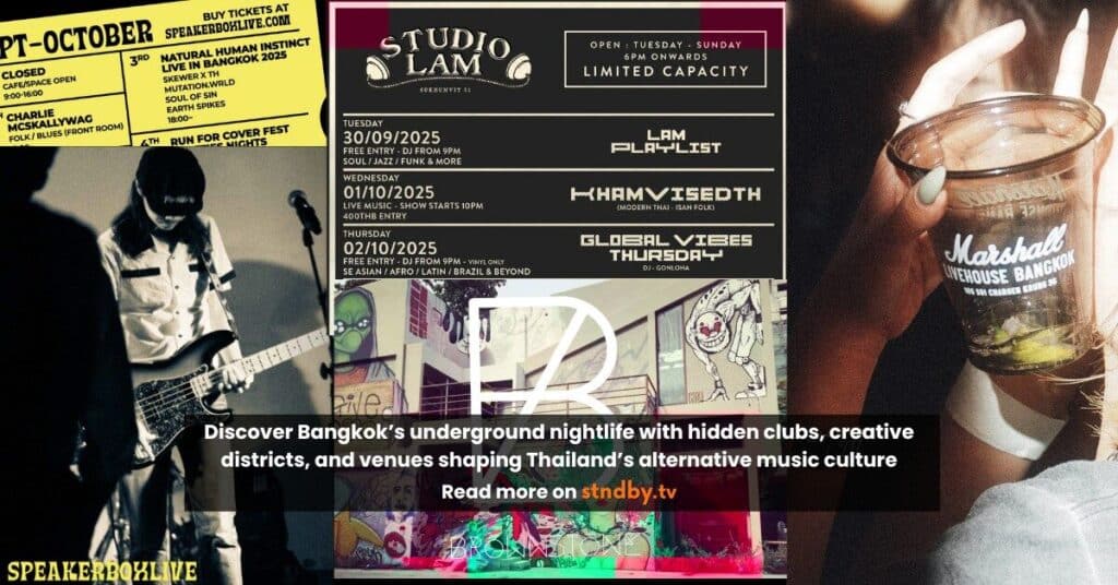 Bangkok alterntive nightlife