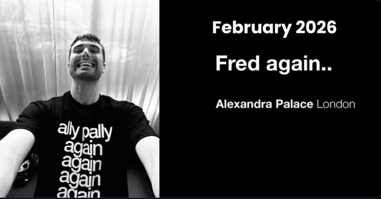 Fred again Ally pally